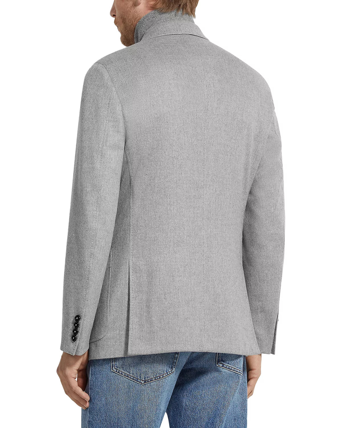 Oasi Cashmere Jacket with Removable Knit Bib - 3