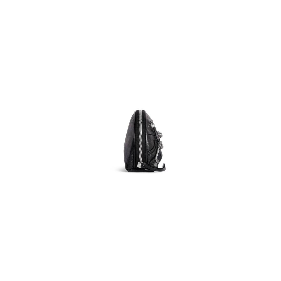 Women's Le Cagole Xs Cosmetic Pouch  in Black - 3