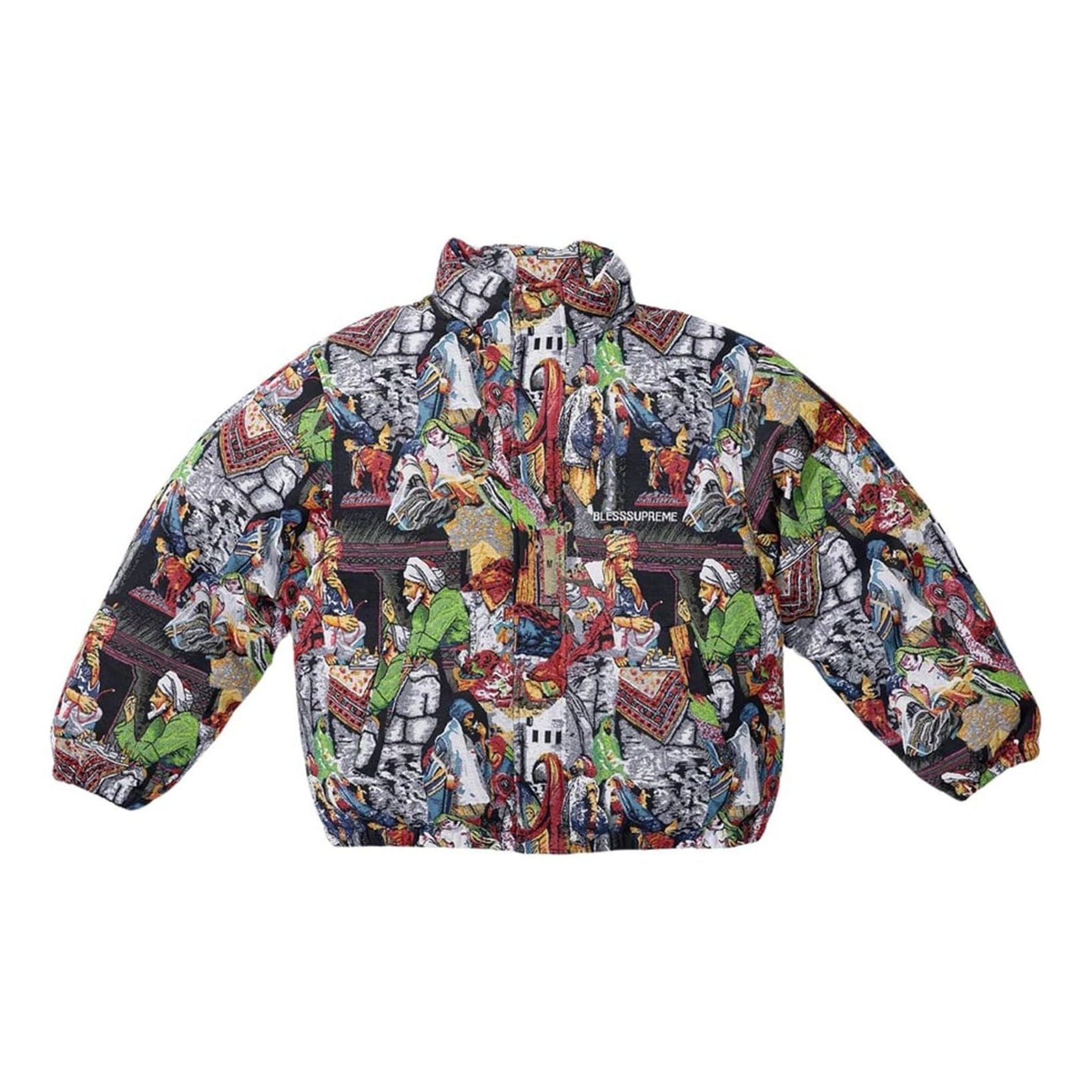 Supreme x Bless Tapestry Down Puffer Jacket 'Multi-Color' SUP-FW23-197 - 3