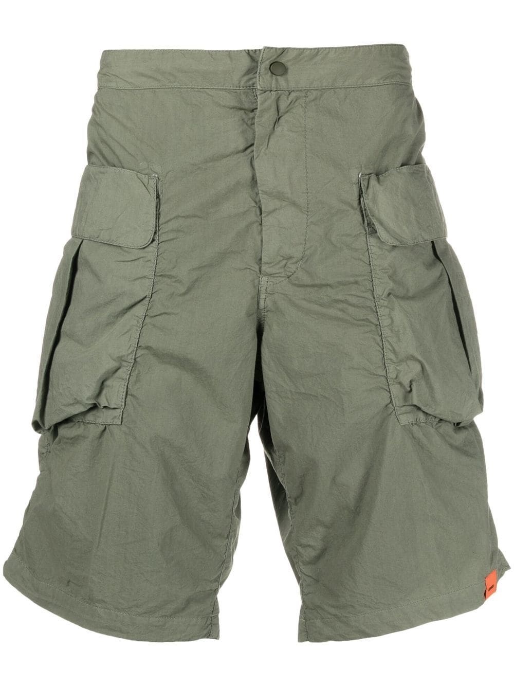 cotton cargo shorts - 1