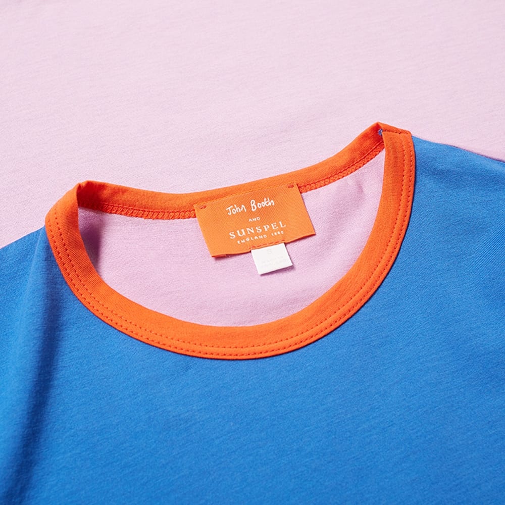 Sunspel x John Booth Colour Block Tee - 2