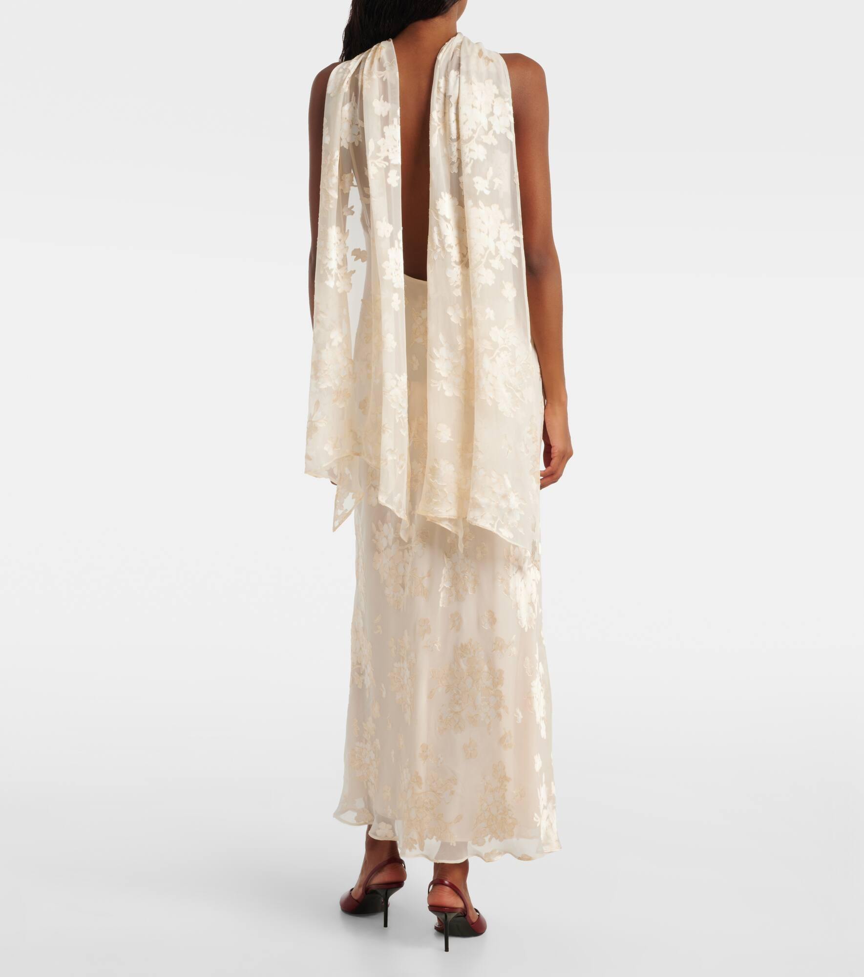 Bridal Hayley floral midi dress - 3