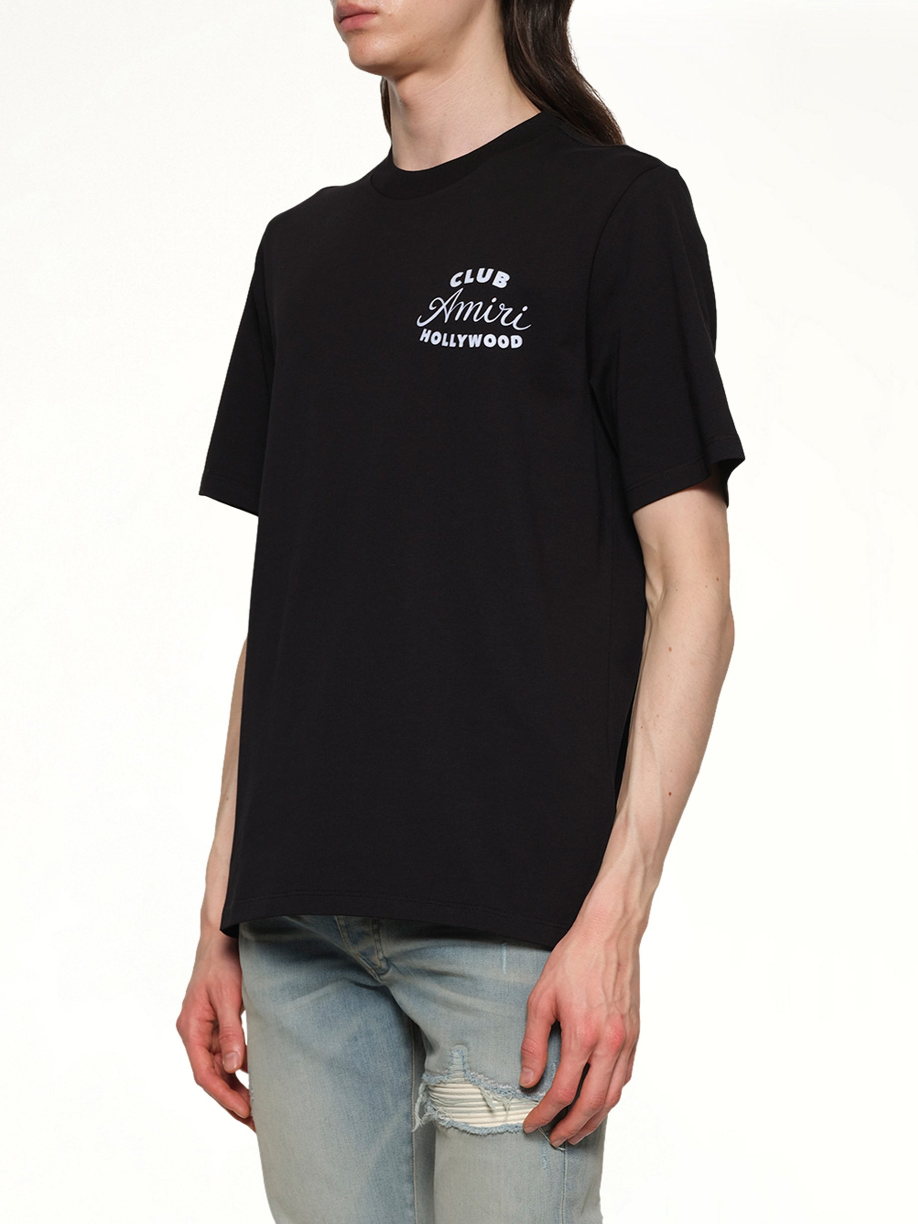 Club Amiri Tee in Black - 3
