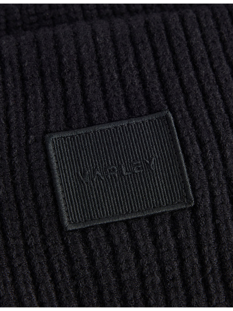 VARLEY Carly Logo-Patch Rib-Knit Beanie outlook
