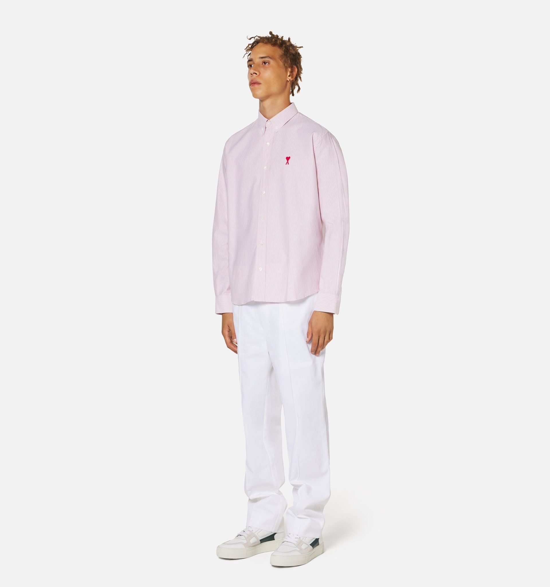 Striped Button-Down Ami De Coeur Shirt - 3