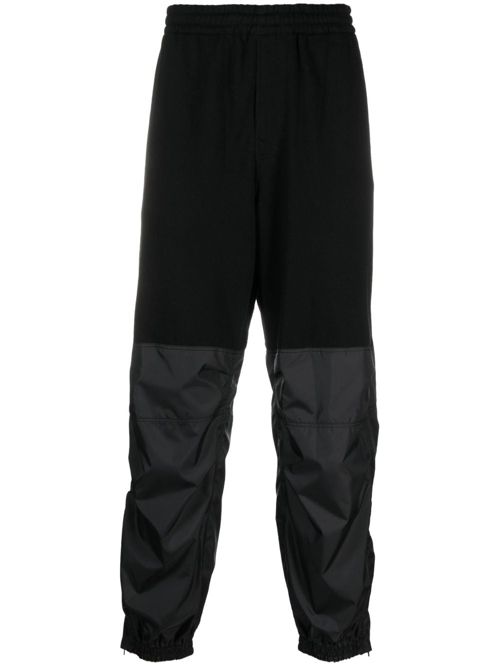 elastic-waist panelled track pants - 1