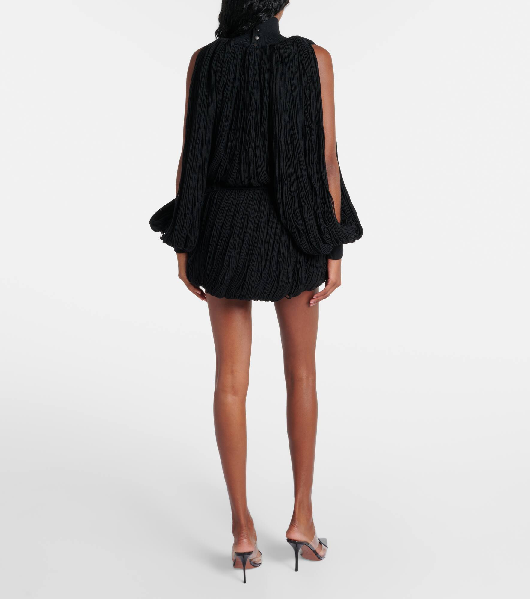 Fringed wool sweater - 3