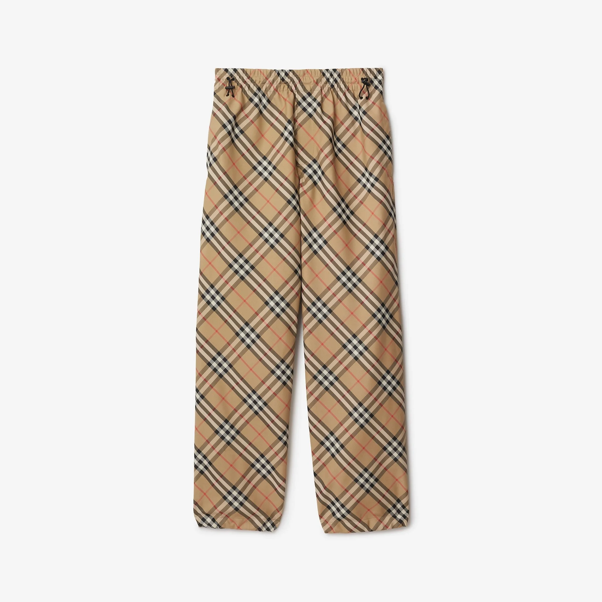 Check Twill Trousers - 1