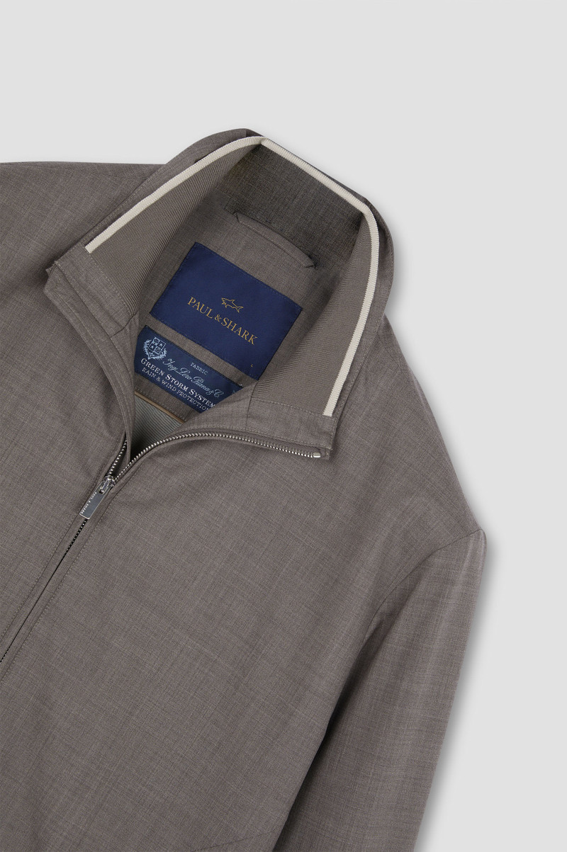 WOOL AND SILK BOMBER 7