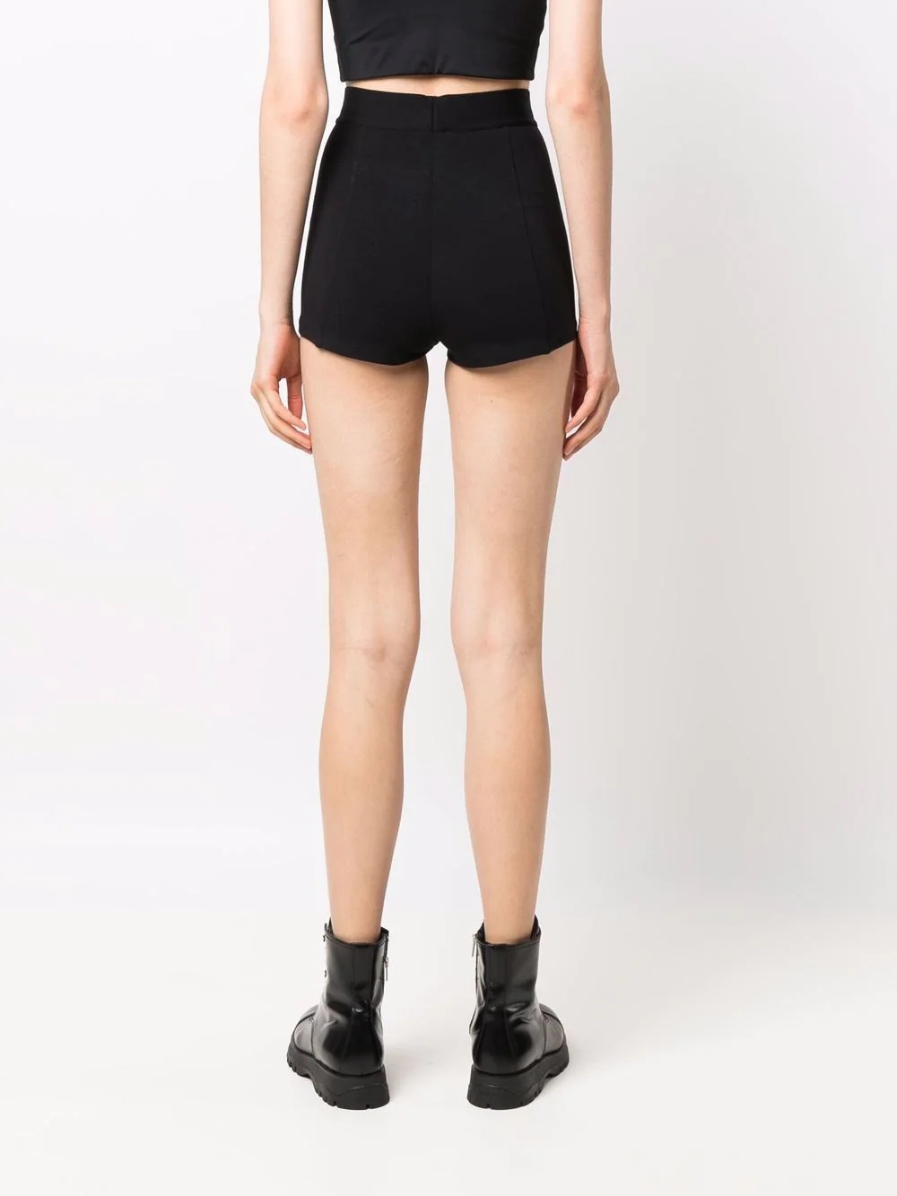 logo-tape shorts - 4