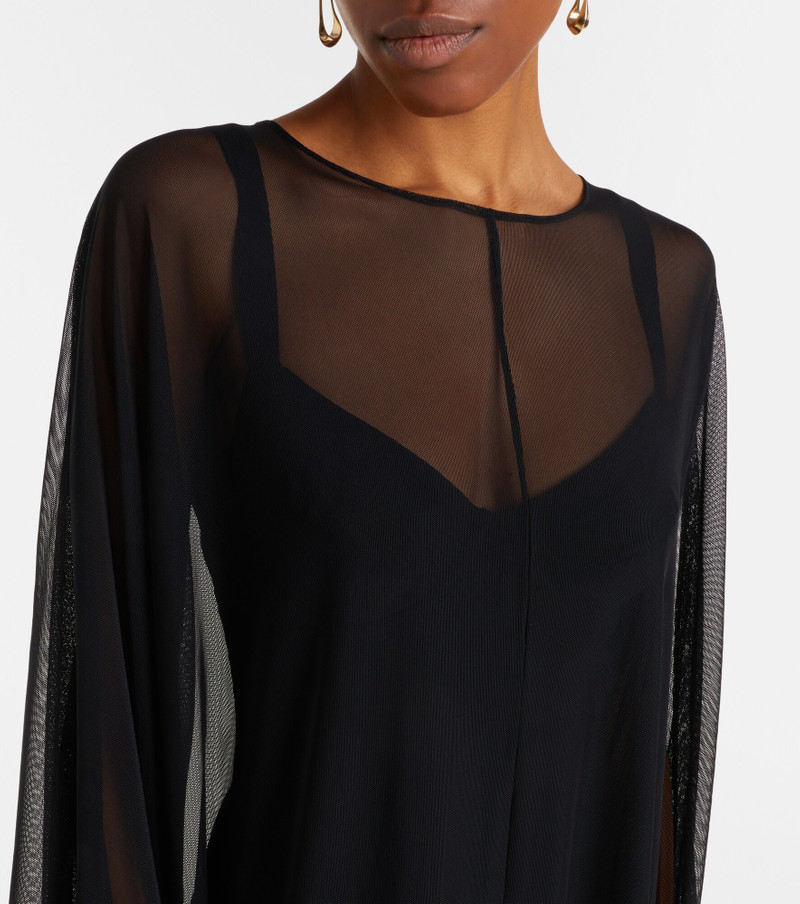 Sheer mesh kaftan 3