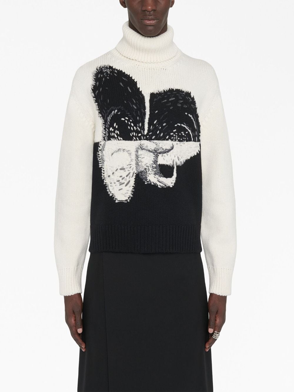 spliced orchid jumper - 5