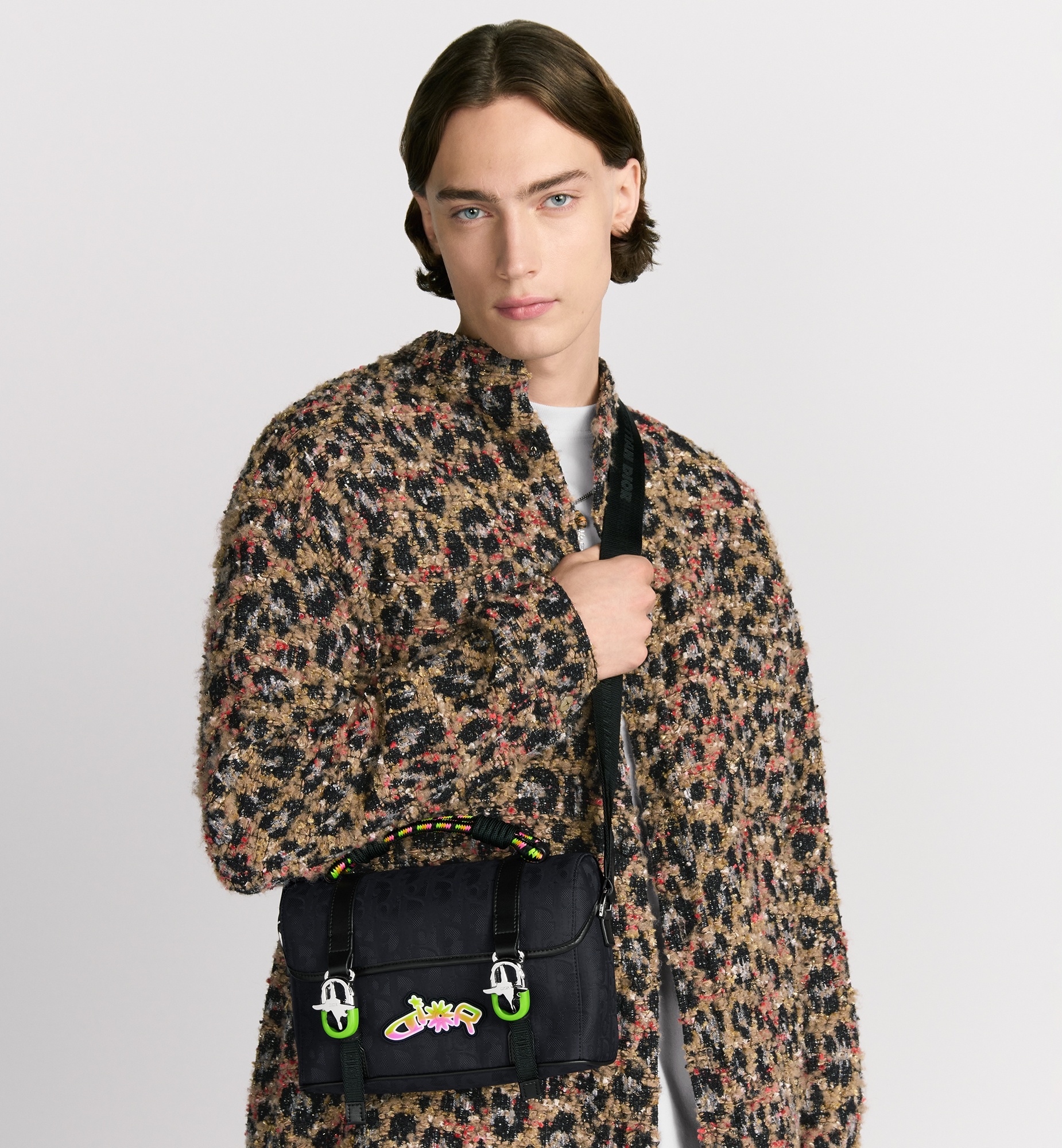 DIOR AND LEWIS HAMILTON Dior Hit the Road Messenger Bag with Flap - 2