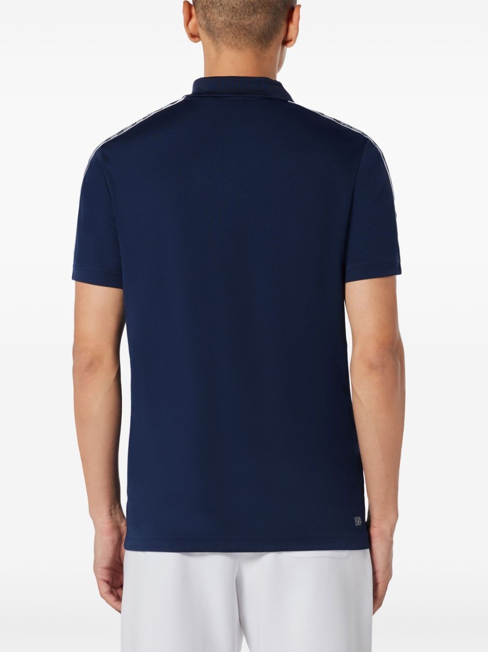 logo-embroidered polo shirt - 4