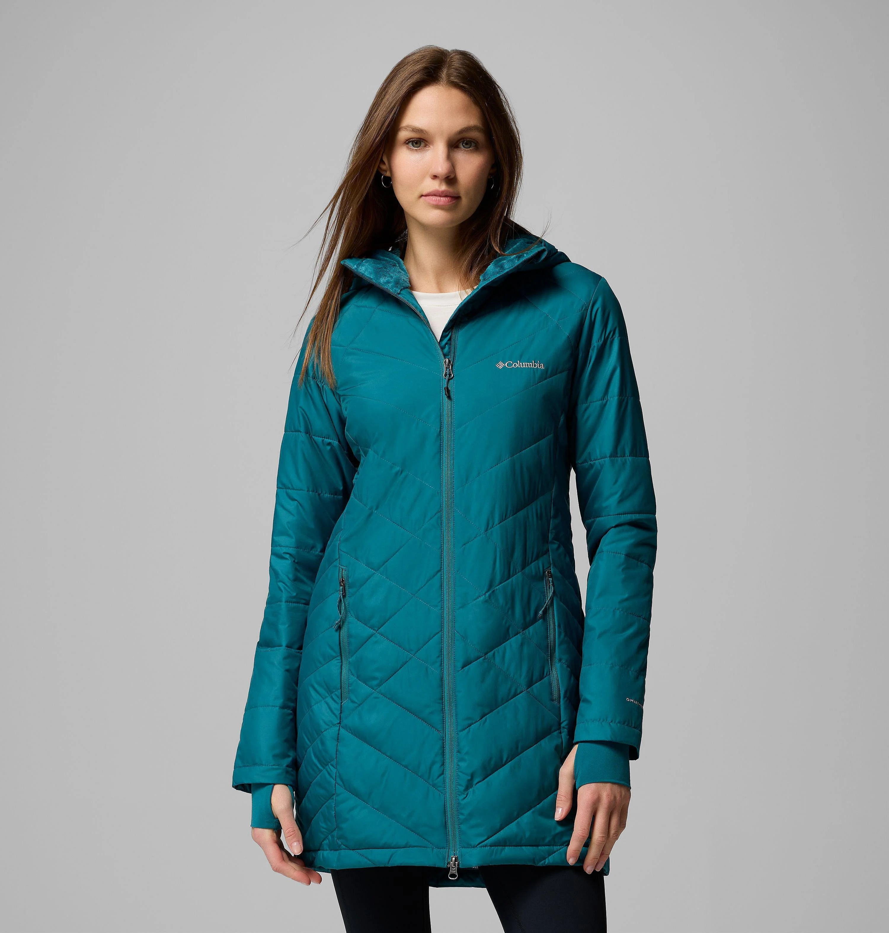 Women's Heavenly Long Hooded Jacket - 1