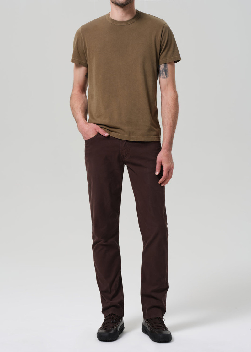 Everyday Short Sleeve Tee In Dark Khaki 7