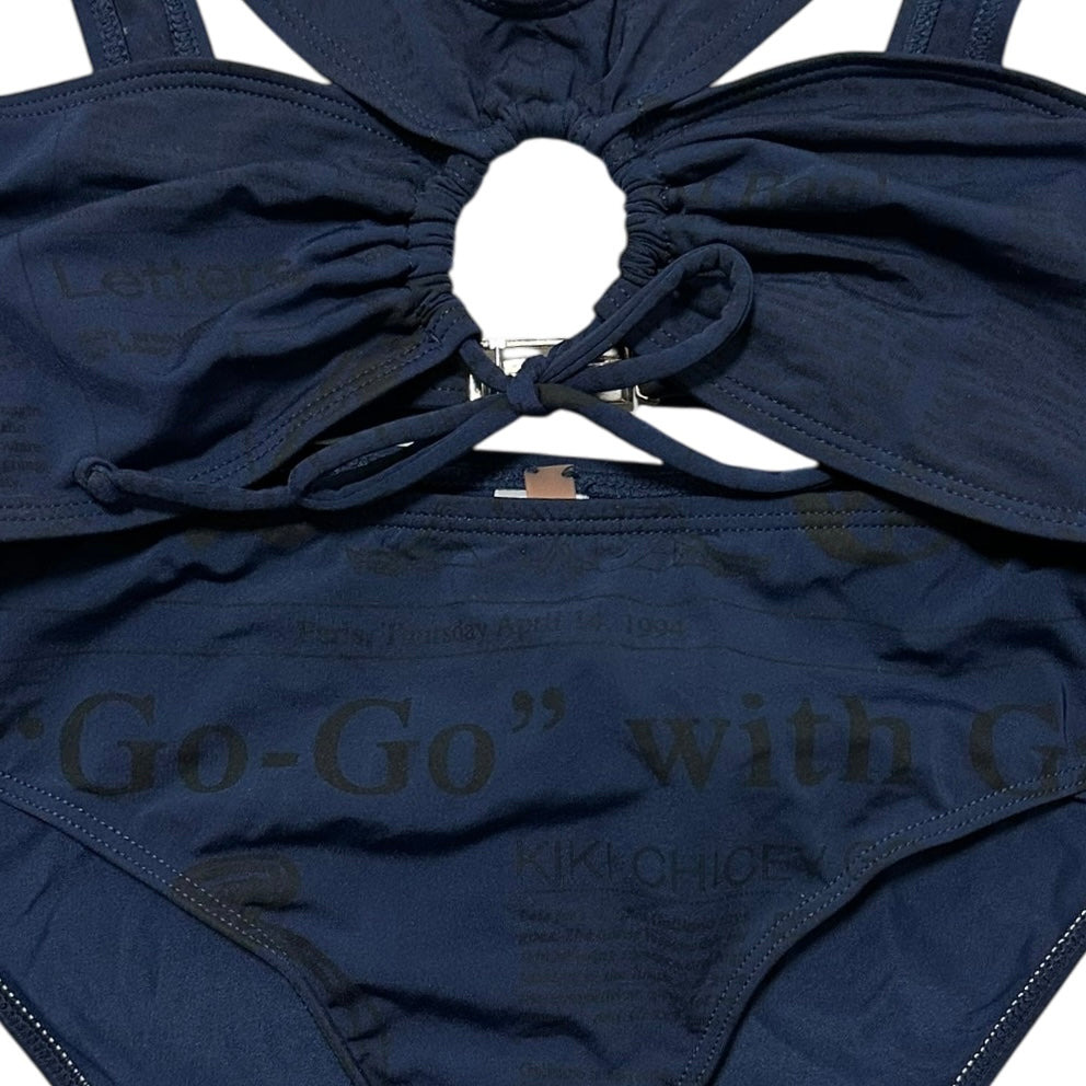 JOHN GALLIANO Newspaper Print Bikini - 3
