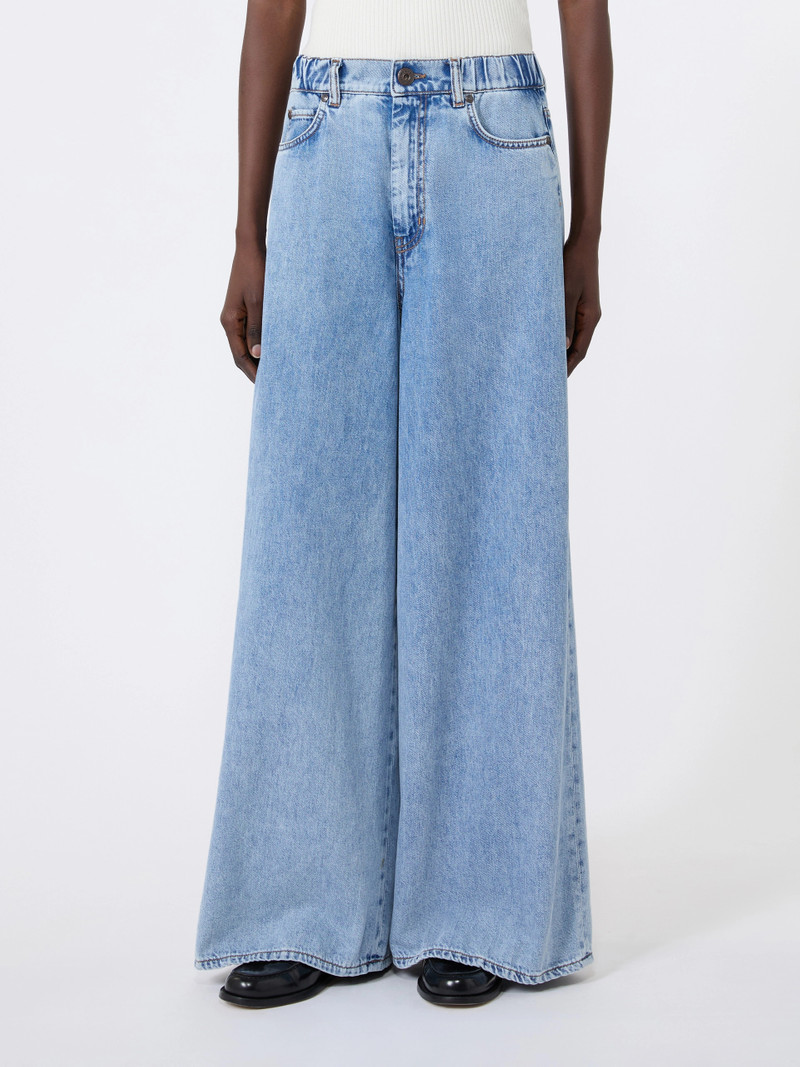 ZATTERA Long cotton denim jeans - BLUE JEANS 3