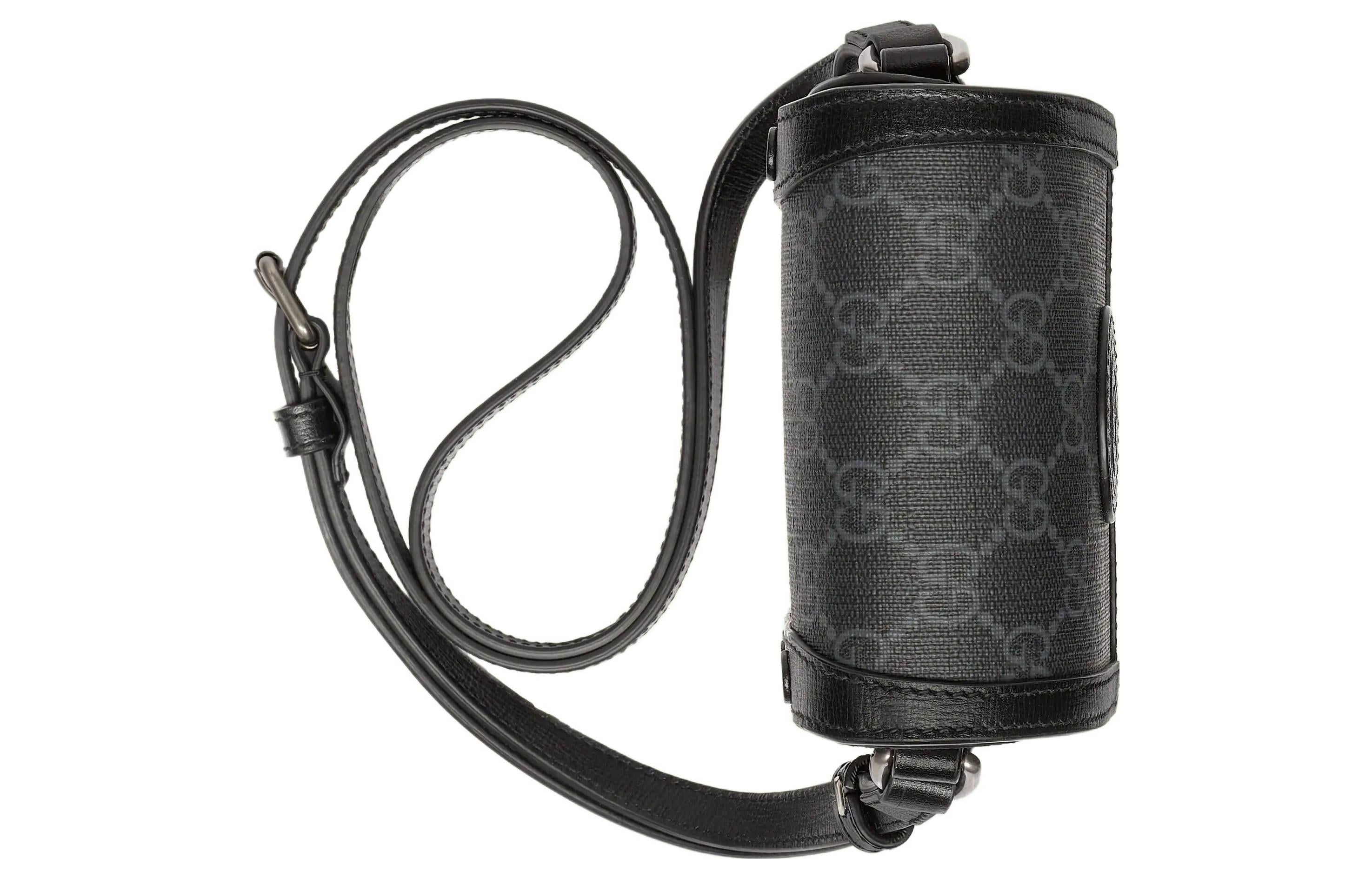 Gucci GG Supreme Mini Shoulder Bag 'Black' 699402-92TCF-1000 - 5