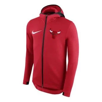 Men's Nike Therma Flex Showtime NBA Chicago Bulls Jacket Red 899831-657 - 1