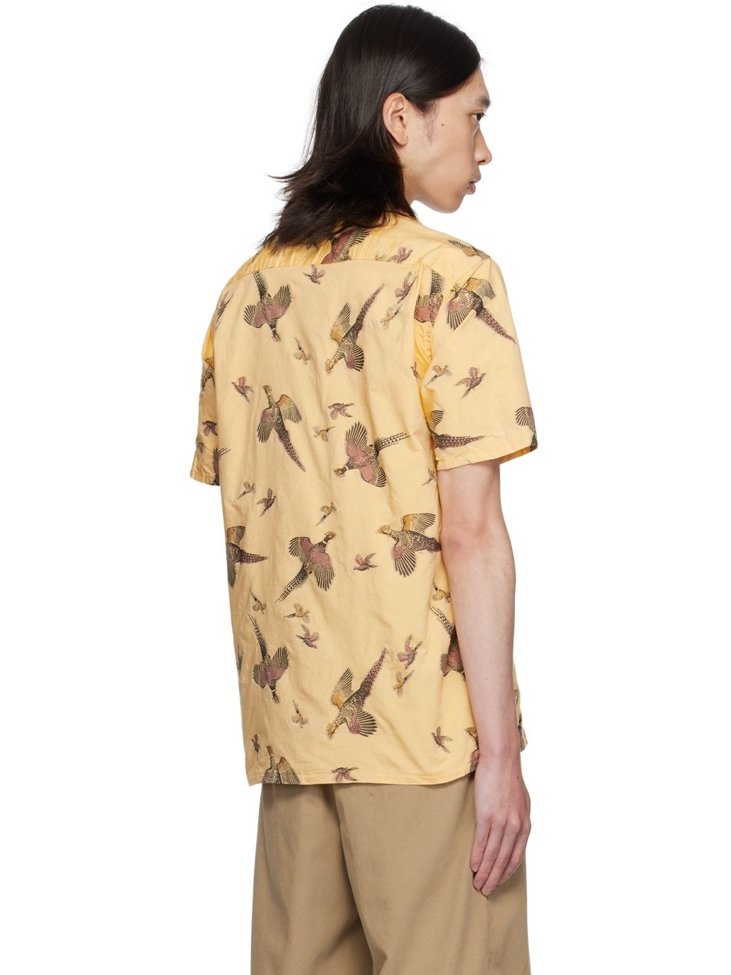 Yellow Jacquard Shirt - 3