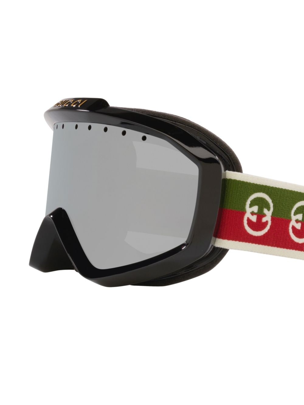logo-strap ski goggles - 4