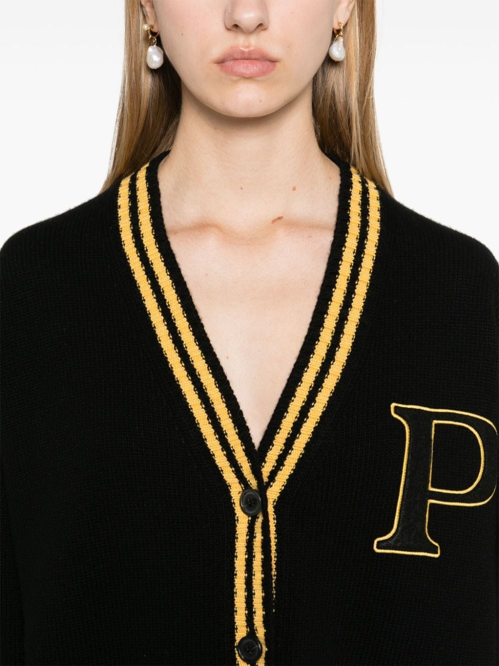 Wool and cashmere cardigan - 5