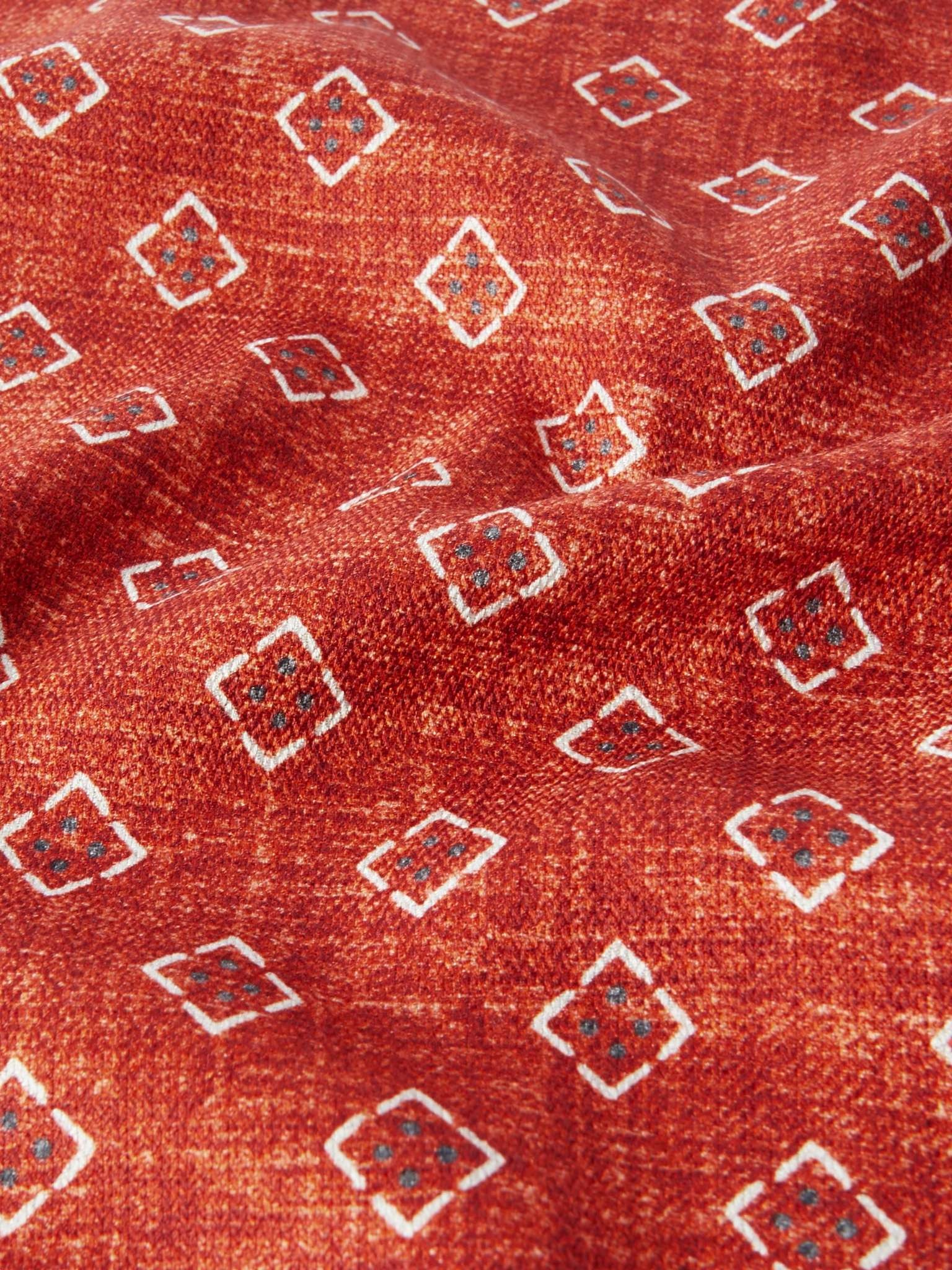 Silk-Jacquard Pocket Square - 3