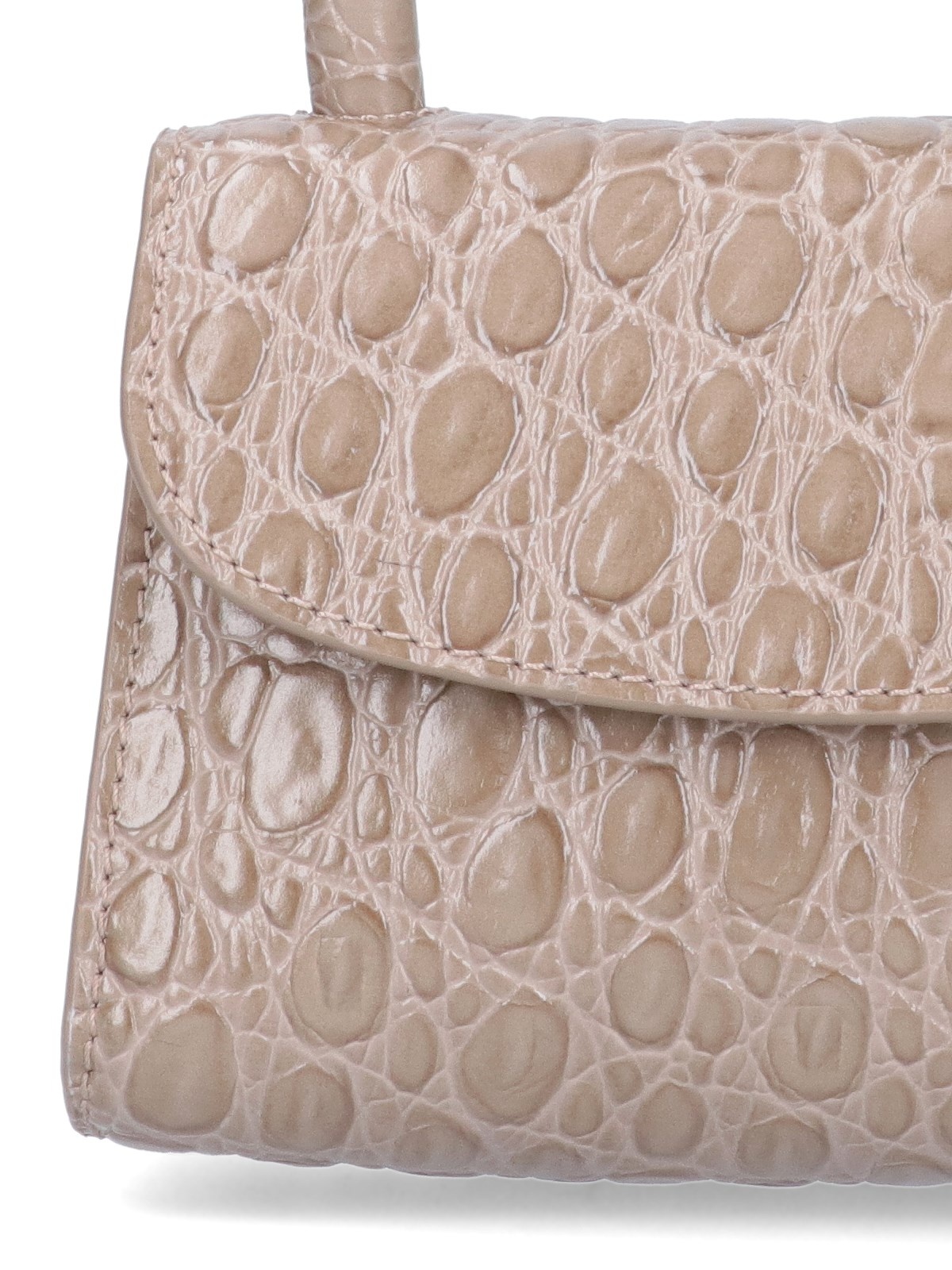 MINI "MUD CIRCULAR" CROCO EMBOSSED LEATHER - 4