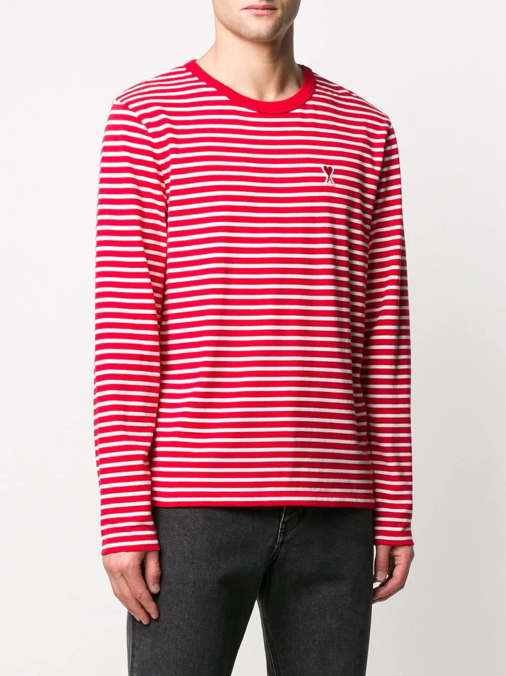 Ami de Coeur striped T-shirt - 3