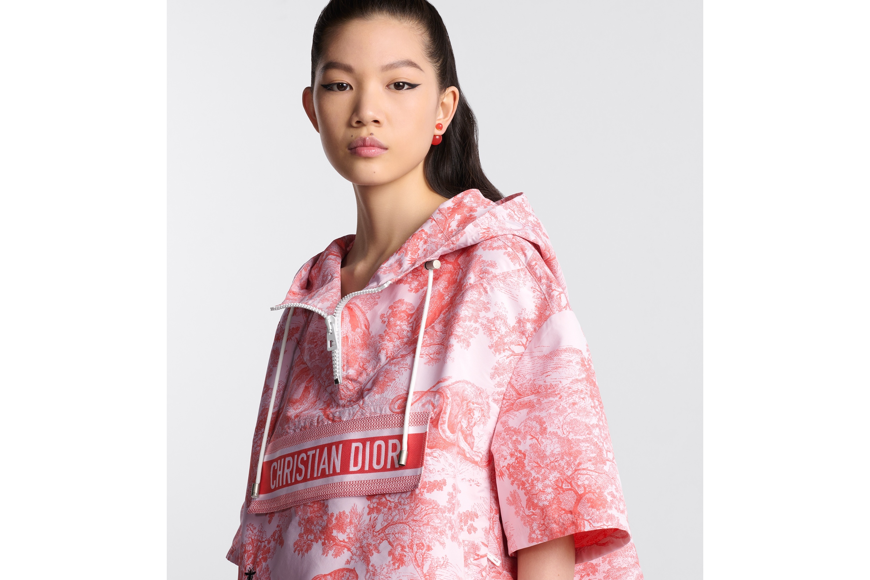 Dioriviera Short-Sleeved Hooded Short Anorak - 3