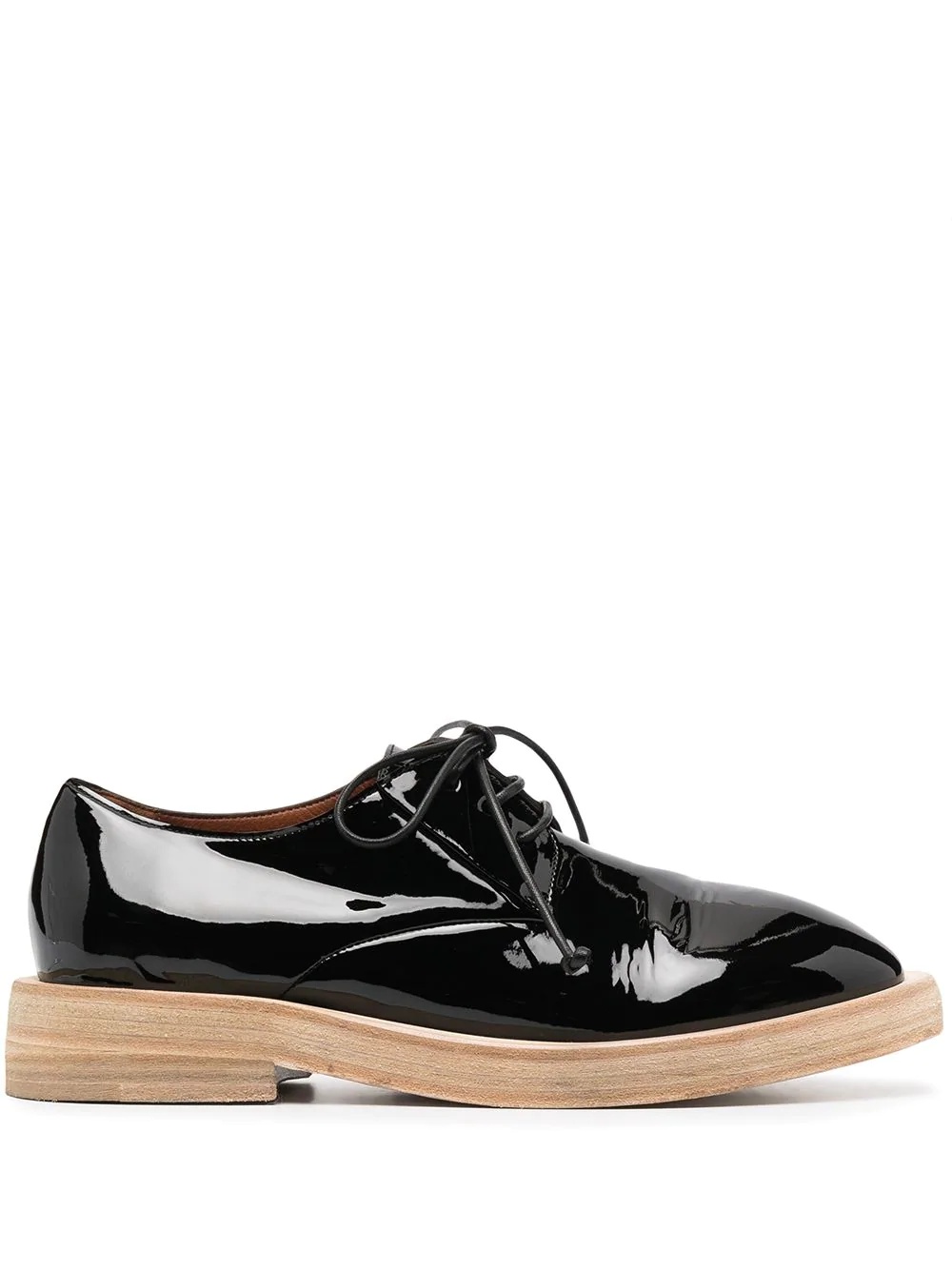 Mentone lace-up leather shoes - 1