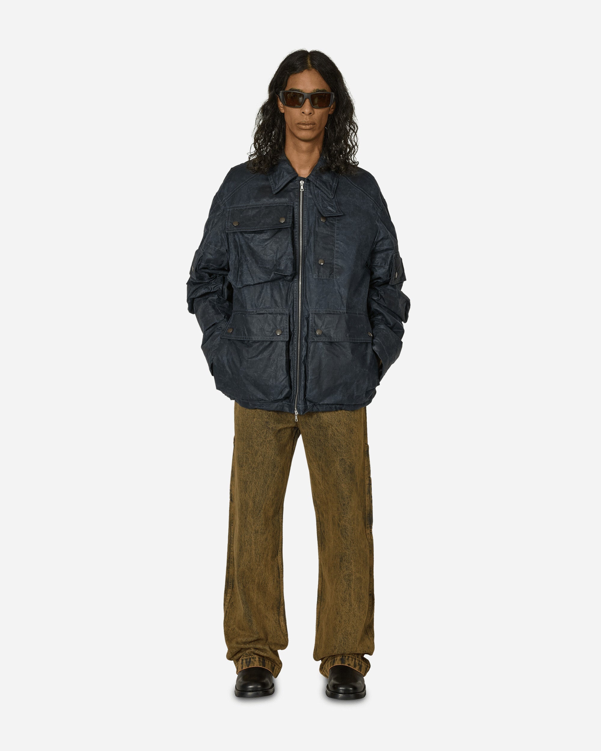 Water Repellent Jacket Navy - 4