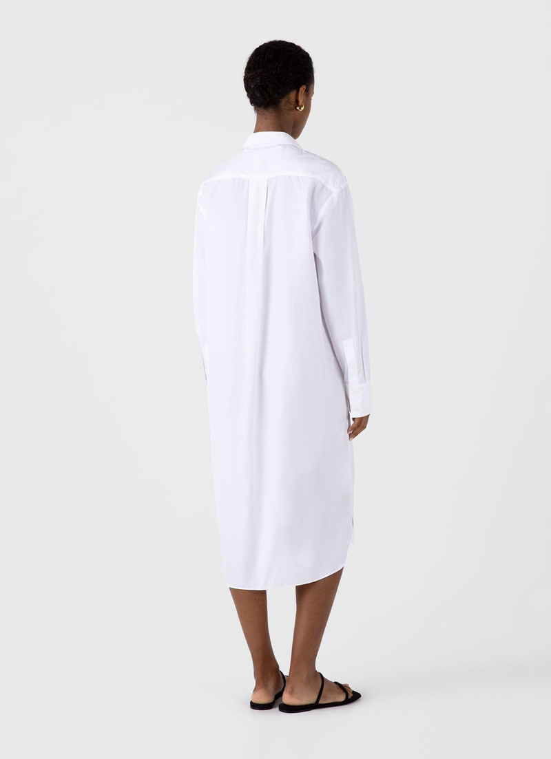 Cotton Poplin Shirt Dress 3