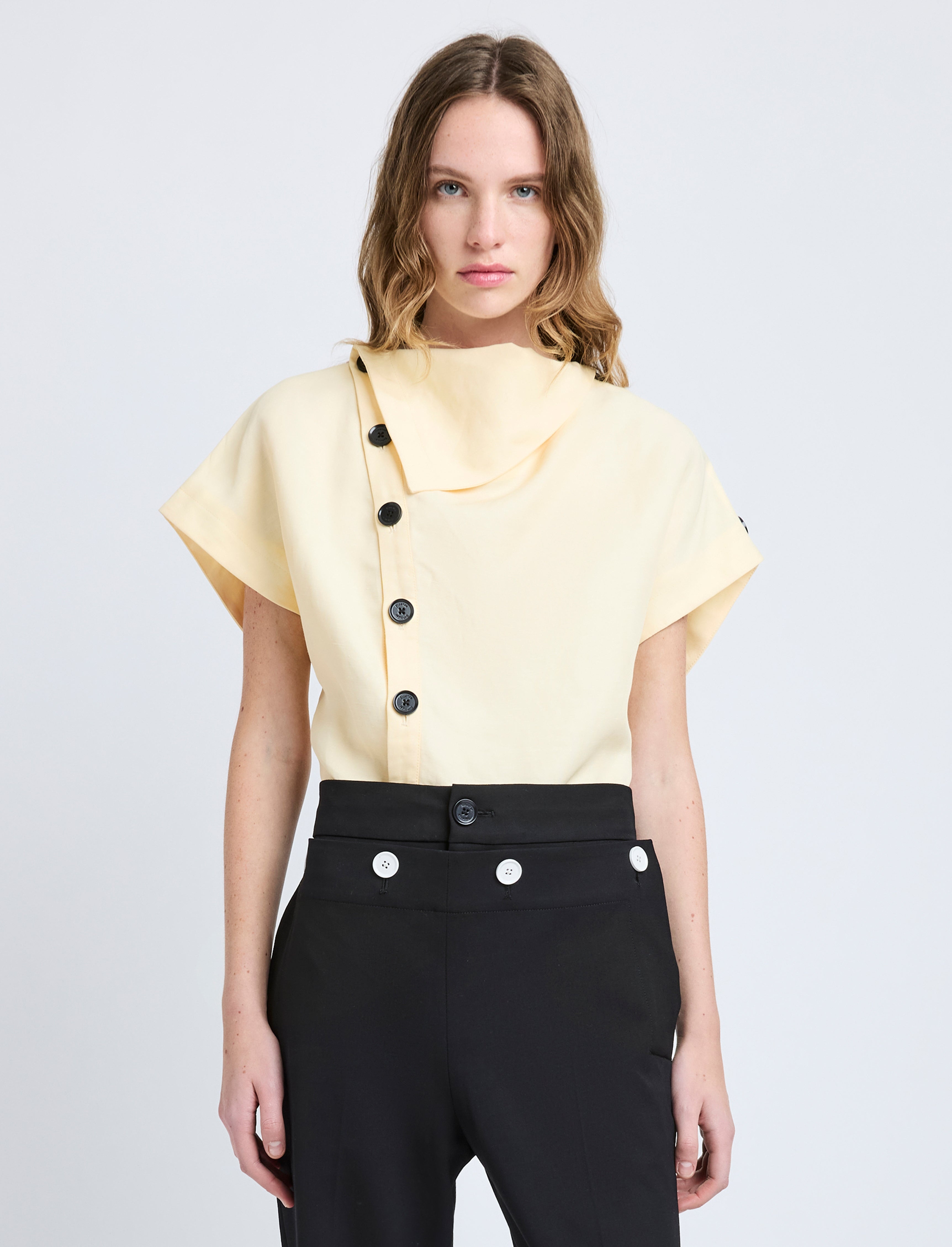 Zion Top in Linen Viscose - 2