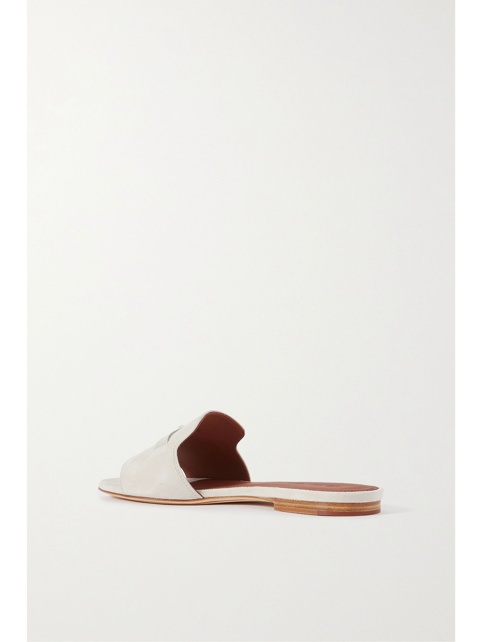 Summer Charms suede slides Gray - 3