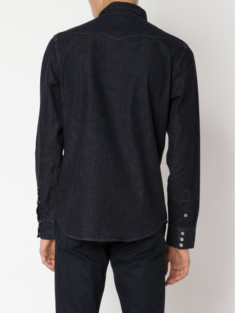 denim western shirt - 4