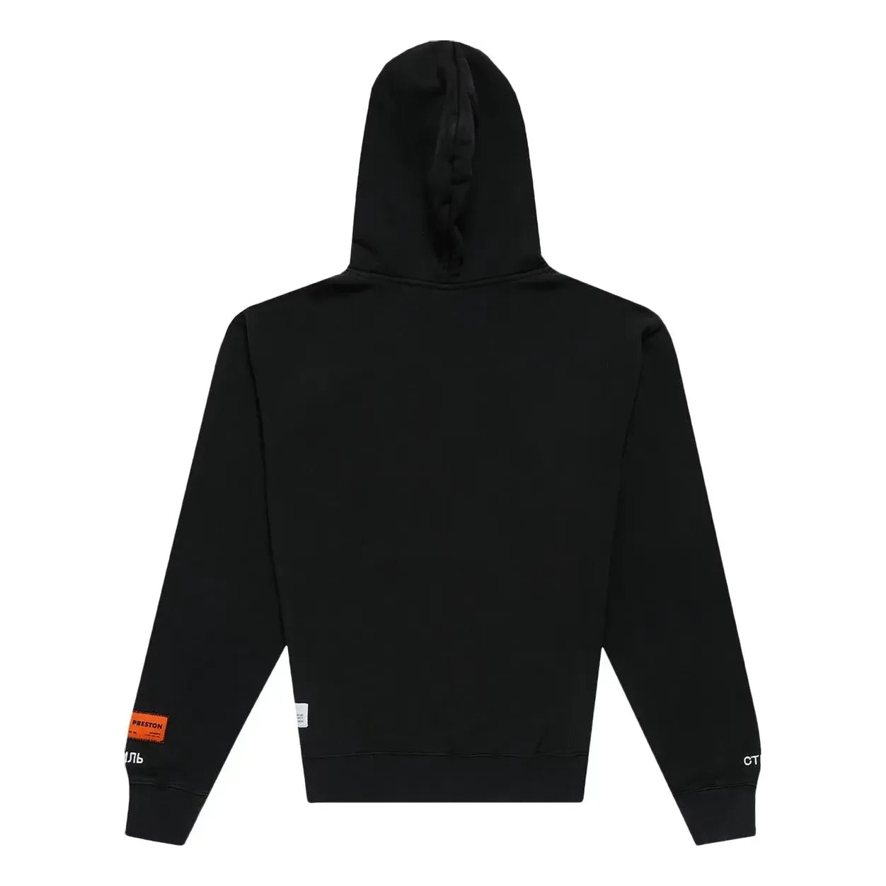 HERON PRESTON SS21 Herons Halo Hoodie 'Black Blue' HMBB015R21JER0011049 - 2