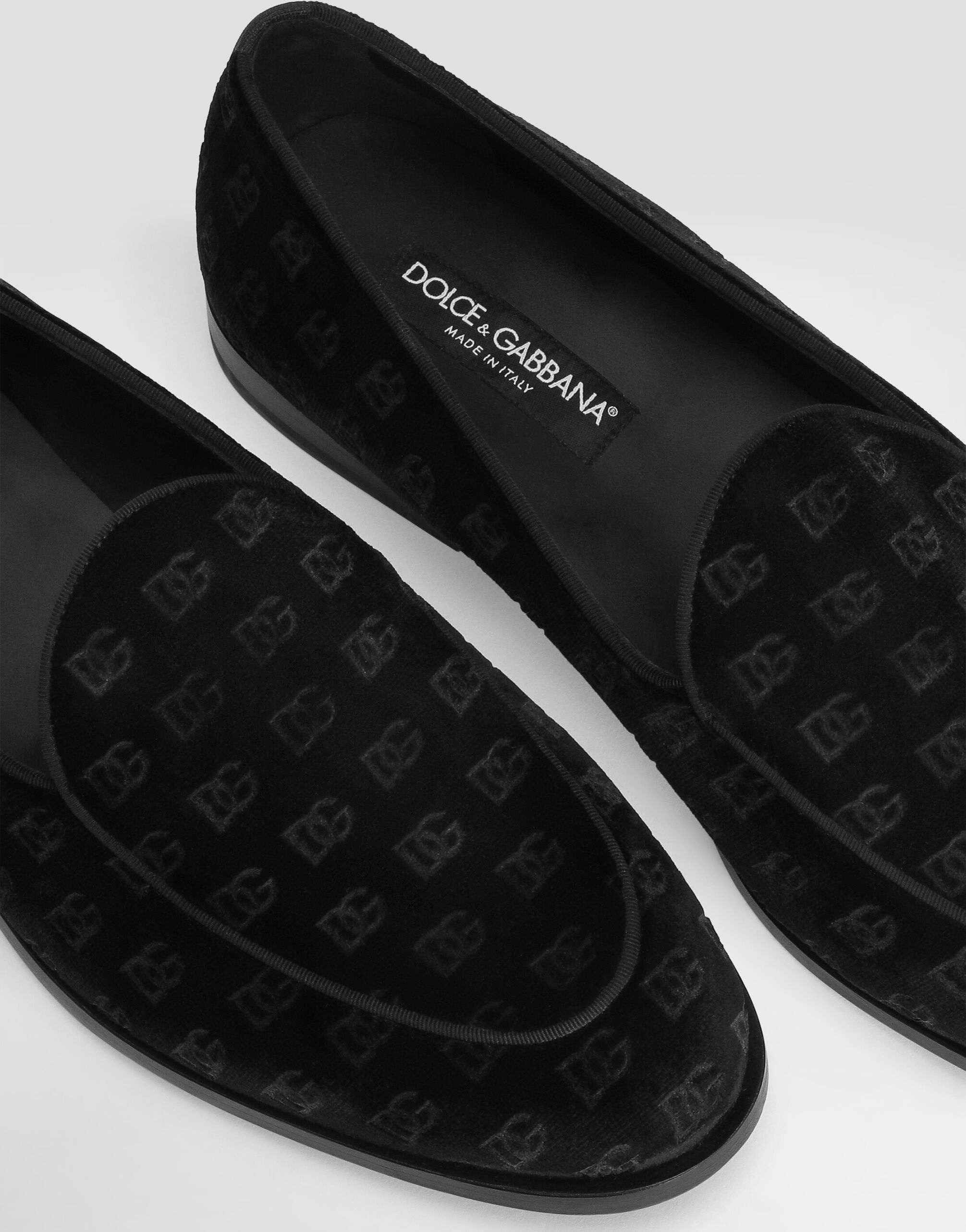 Velvet slippers - 4