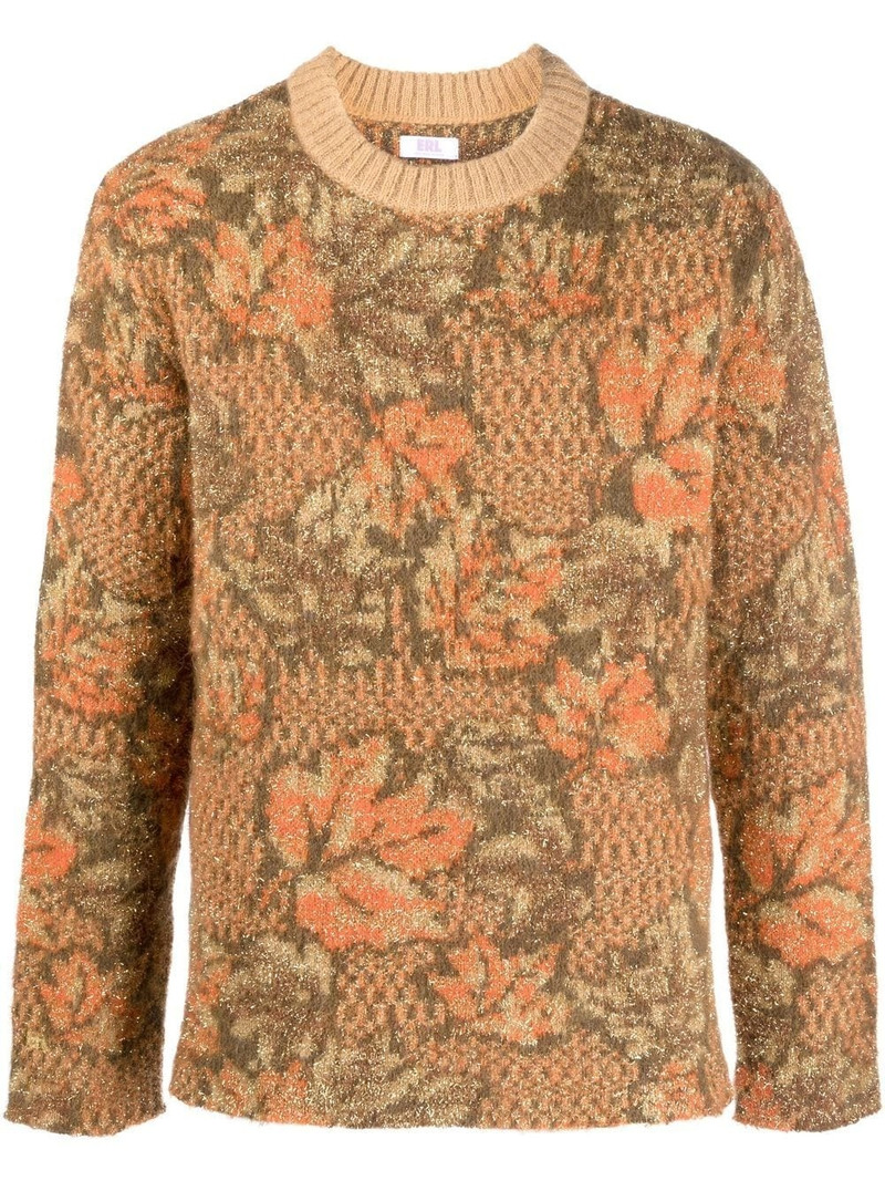 autumn leaves print jumper 1