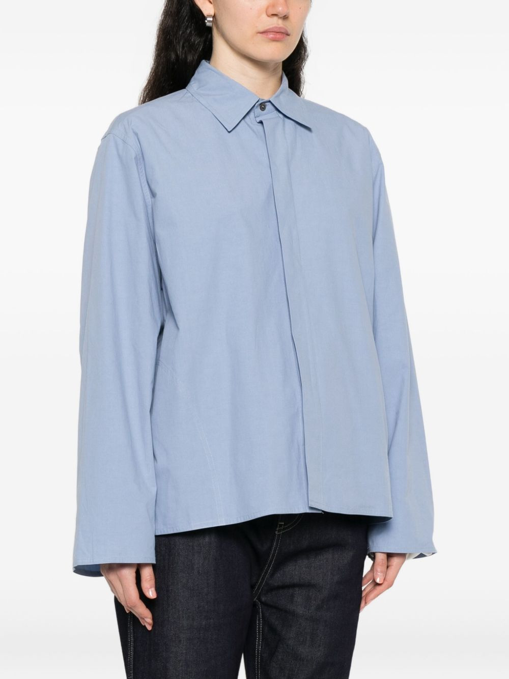 Breton buttoned-up bell-sleeve shirt - 3