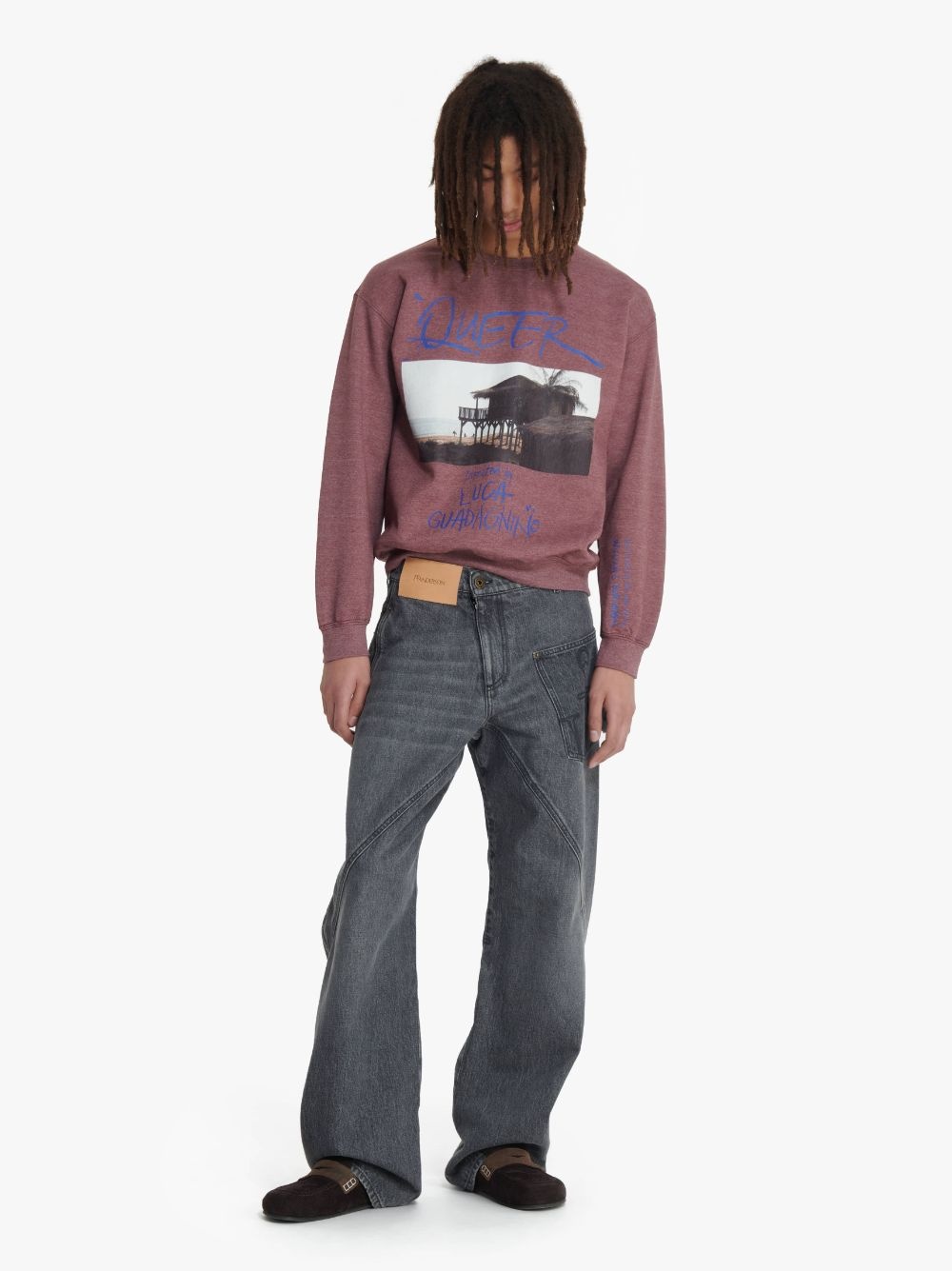 JW ANDERSON X QUEER SWEATSHIRT WITH PHOTO PRINT - 3