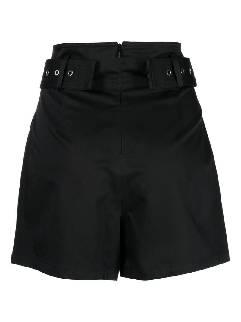 double-buckle detail shorts - 2