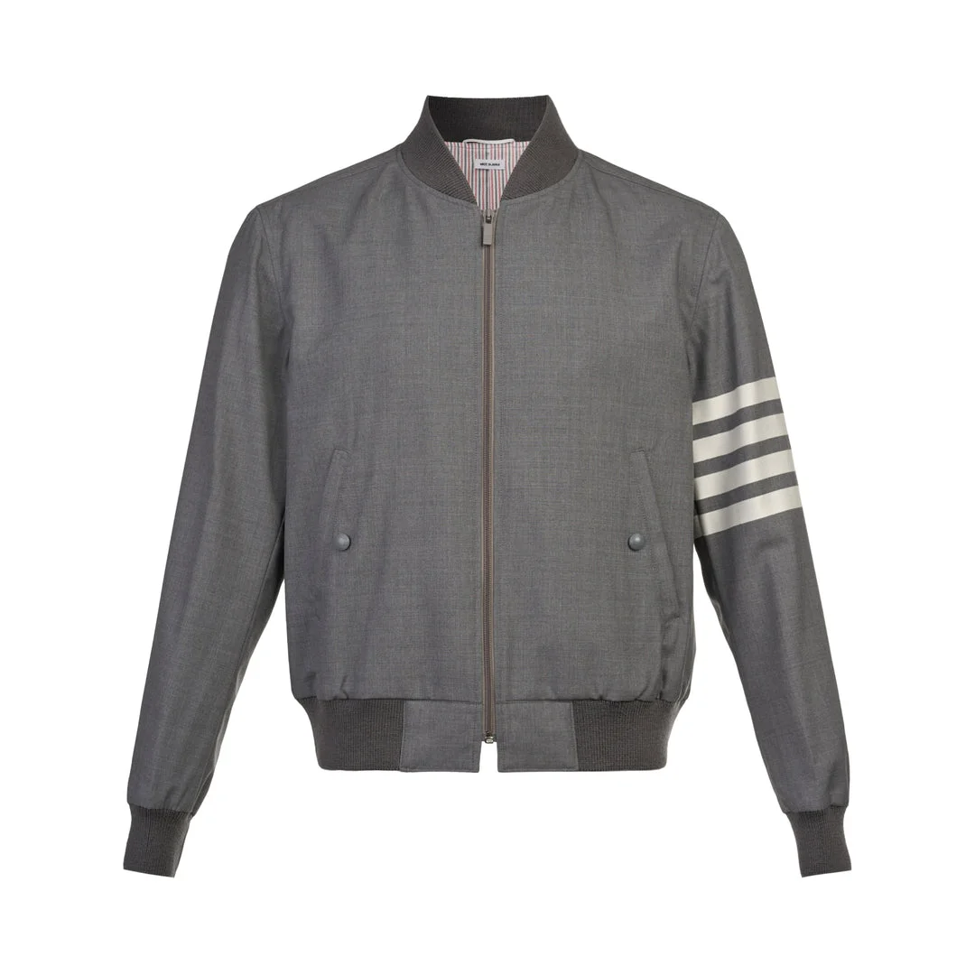 4-Bar Stripe Blouson Jacket - 1