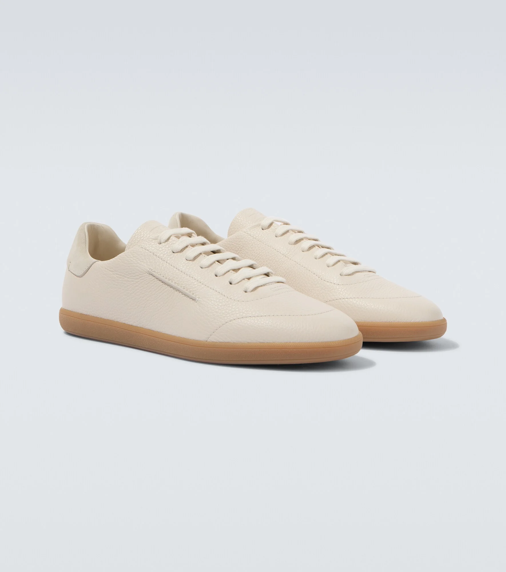 Leather sneakers - 1