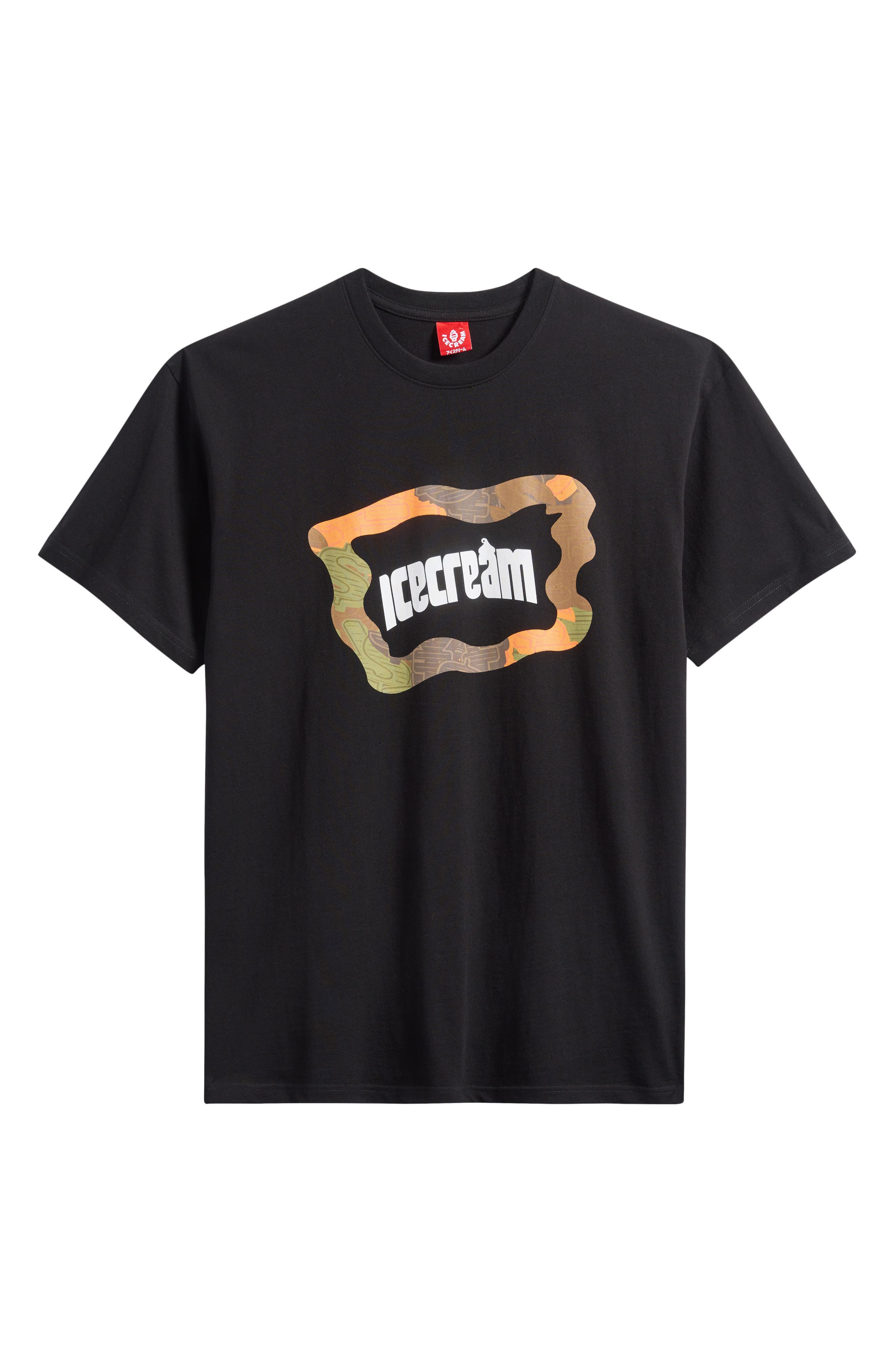 ICECREAM Worldwide Graphic T-Shirt in Black at Nordstrom - 5