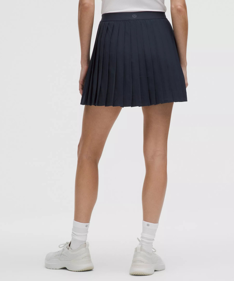 High-Rise Pleated Tennis Skirt *Long 3