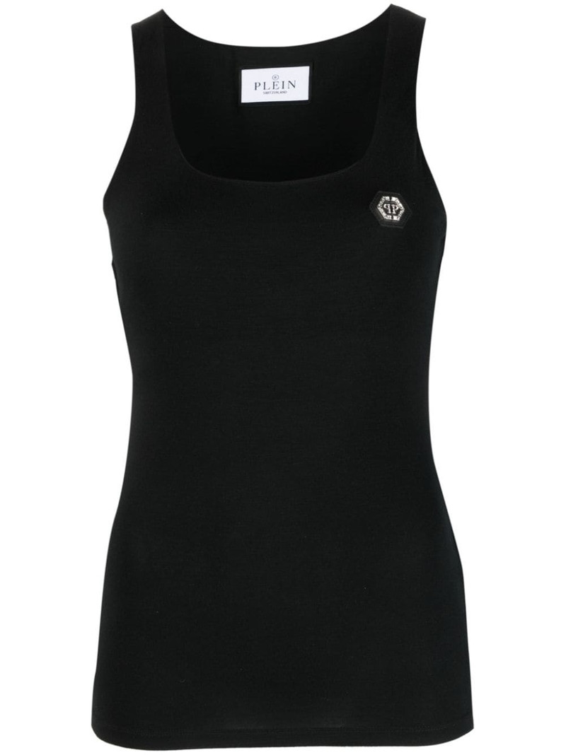 logo-patch tank top 1