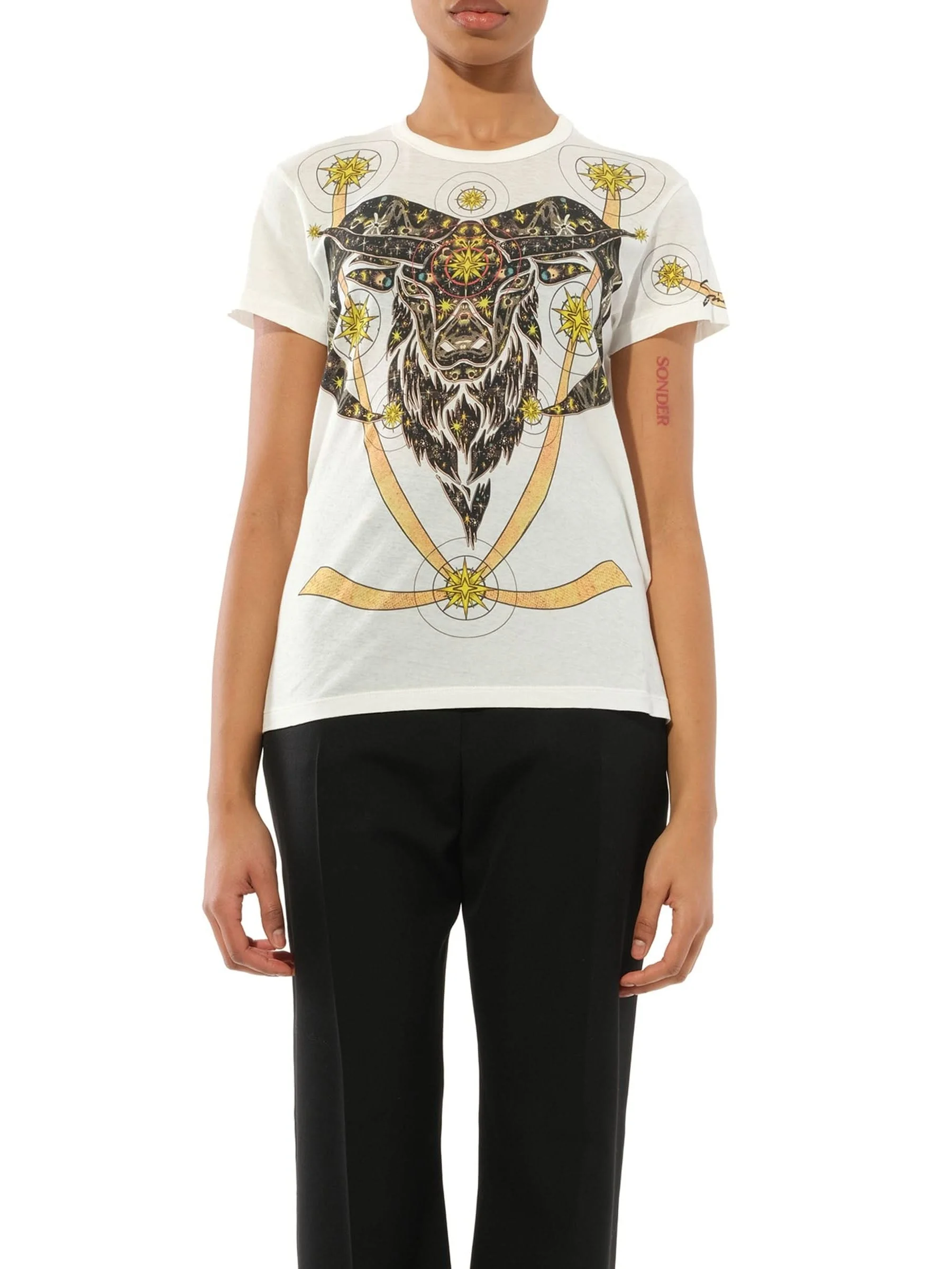 Aries T-Shirt Ecru - 1