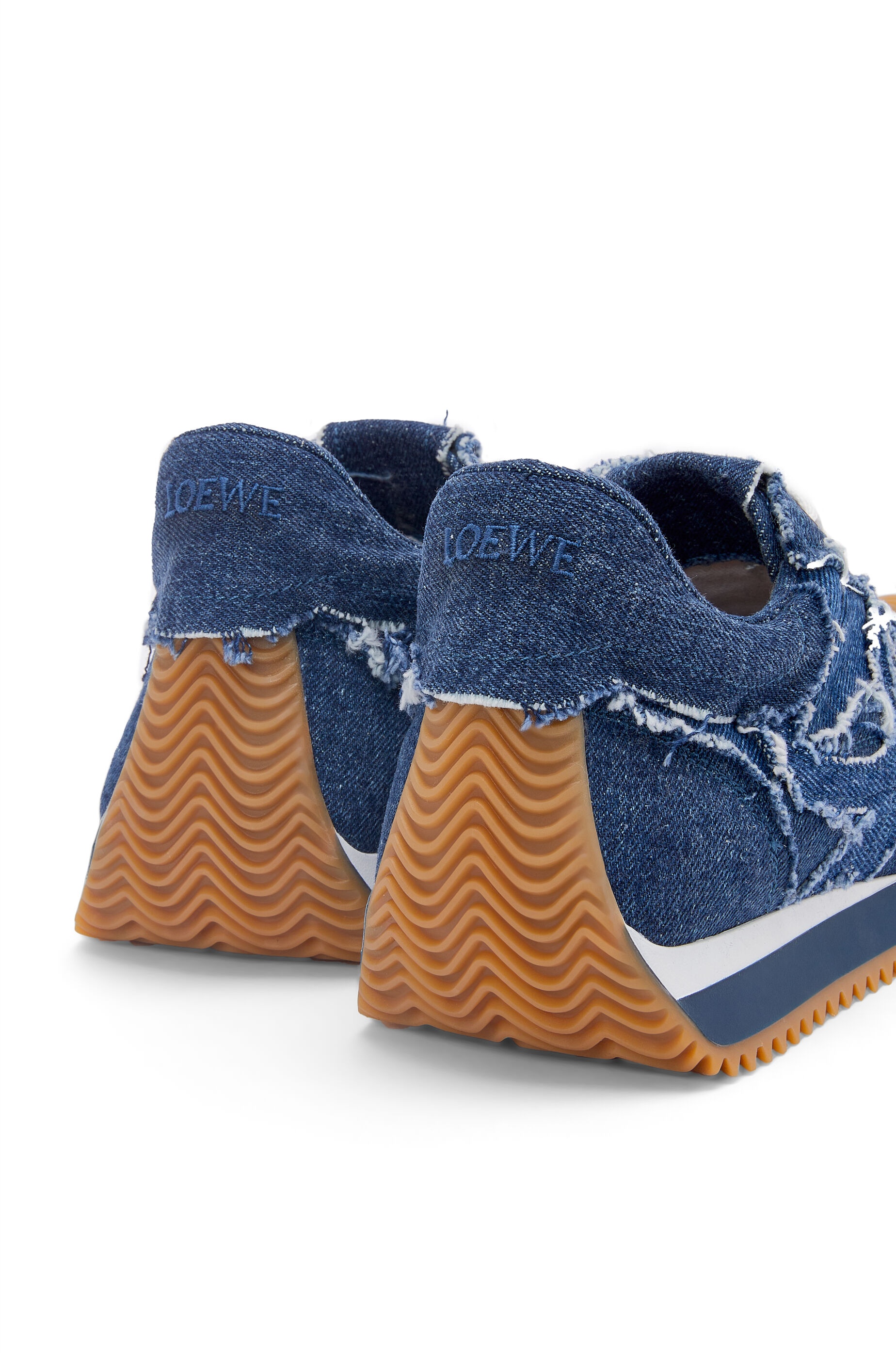 Flow runner in denim - 4